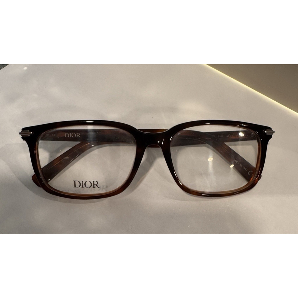 NEW CHRISTIAN DIOR DIORBLACKSUITO SI 2900 HAVAN AUTHENTIC FRAME EYEGLASSES 55-17